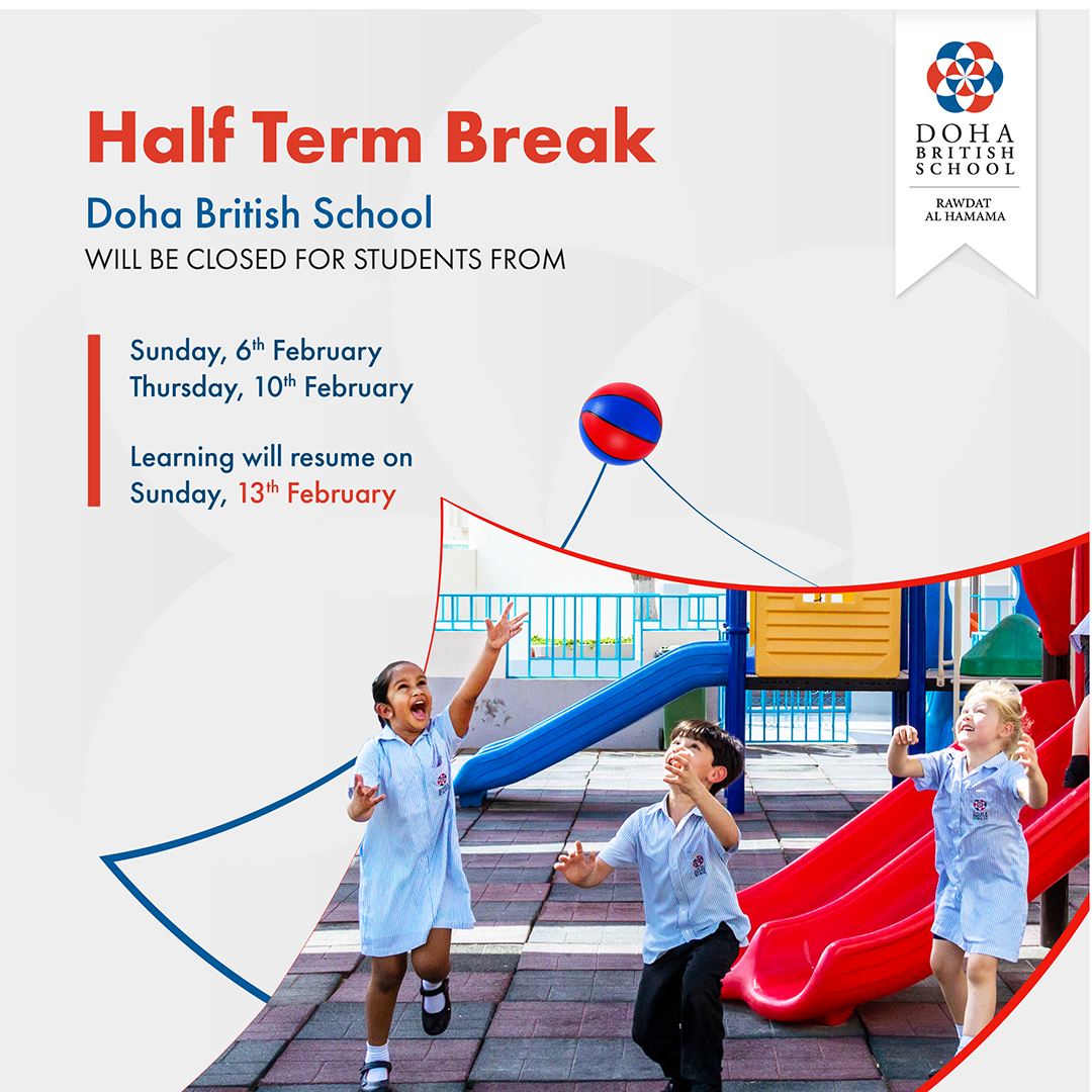 Half Term Break Banner